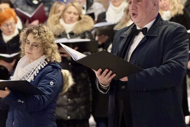 Koncert kolęd kameralnego Chóru Uniwersytetu w Białymstoku, 19.01.2025 r.