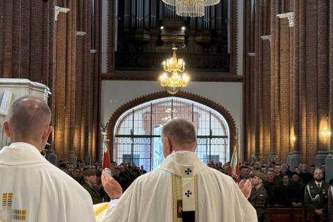 Msza święta w intencji Wojsk Obrony Terytorialnej, 27.09.2025 r.