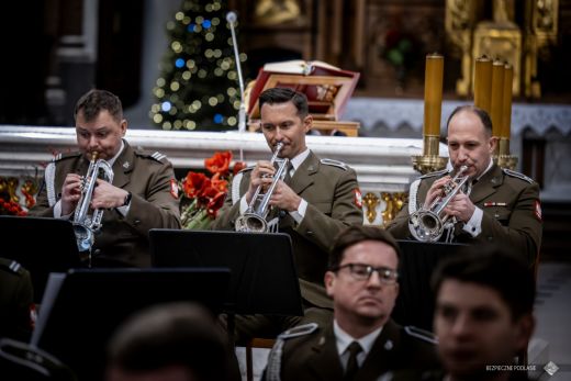 Koncert Kolęd i&nbsp;Pastorałek Orkiestry Wojskowej z&nbsp;Elbląga, 6.01.2026 r.