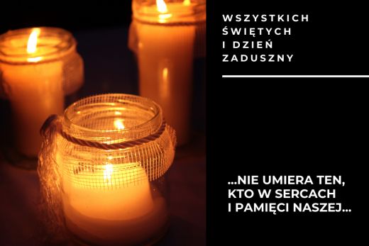 Porządek nabożeństw w dniach 1 i 2 listopada 2025 r.